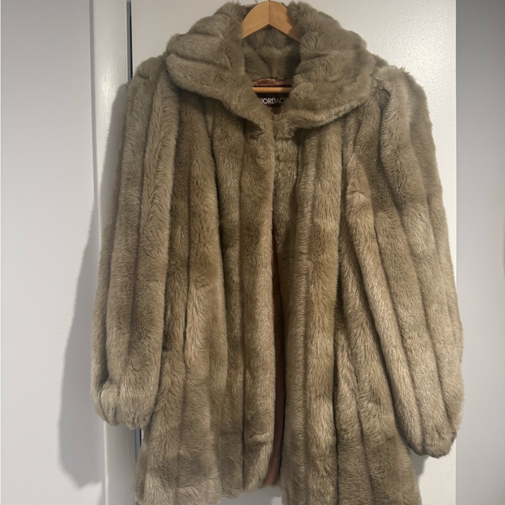 Jordache Tan Teddy Jacket